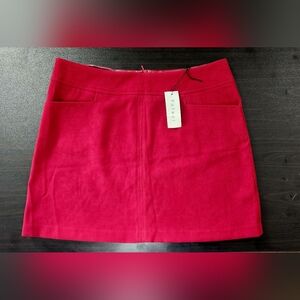 Vintage Poleci Deep Red Skirt with Tags